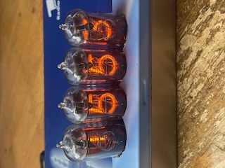 Nixi-clock – Front view